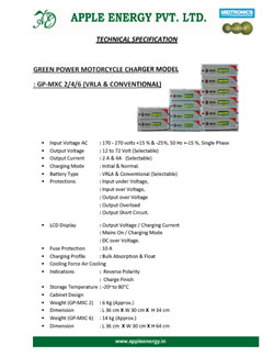 GP-MXC Technical Specification