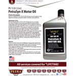 PN 1530 PetraSyn-X SAE 5W-30