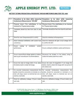 Midtronics TEC-6500 Testing Procedure