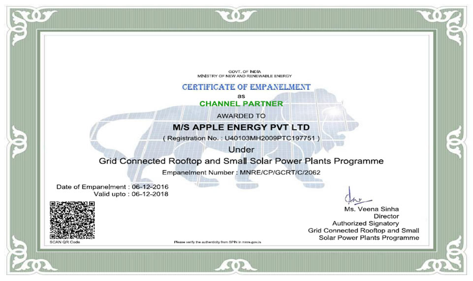 Solar Systems Apple Energy Private Limited